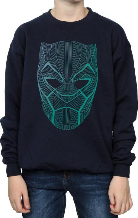 Image du produit - Sweat BLACK PANTHER TRIBAL MASK - Garçon (116)