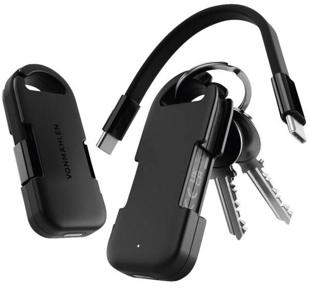 Actual product image Vonmählen Powerbank Evergreen Go 1000 mAh, Black (1000 mAh, 5 W, 3.70 Wh)