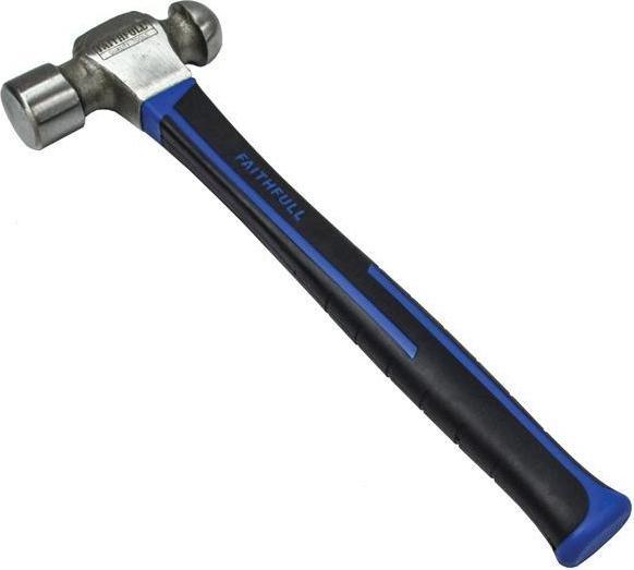 Actual product image Faithfull Ball Pein Hammer, Fibreglass Shaft (908 g)