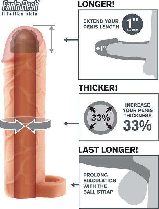 Actual product image Pipedream Perfect 1 Extension