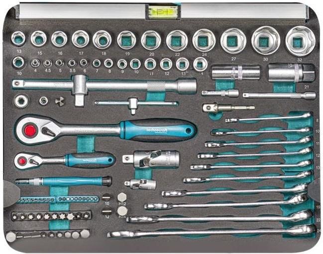 Immagine prodotto technocraft Valigia d'utensili in PRO TROLLEY - IP65 (213 pezzi)