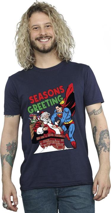 Produktbild Superman Santa Comic TShirt (L)