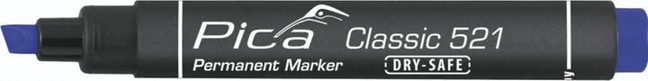 Actual product image Pica Permanent marker 2-6mm, wedge tip, / SB (Blue, 6 mm)