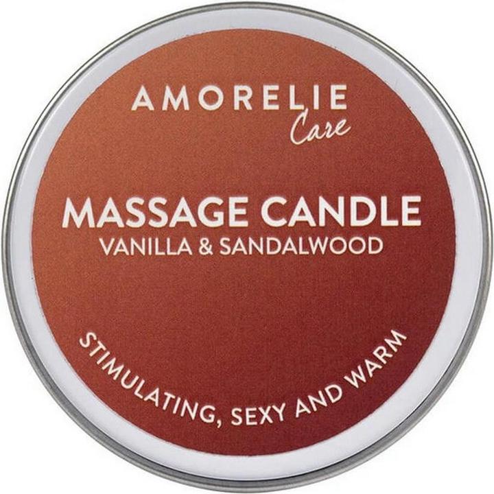 Produktbild Amorelie Massagekerze 43 ml Vanilla, Sandelwood (43 ml)