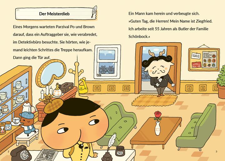 Image du produit Detektiv Parzival Po (4) - Der Meisterdieb (Allemand, Nana Umino, Troll, 2023)