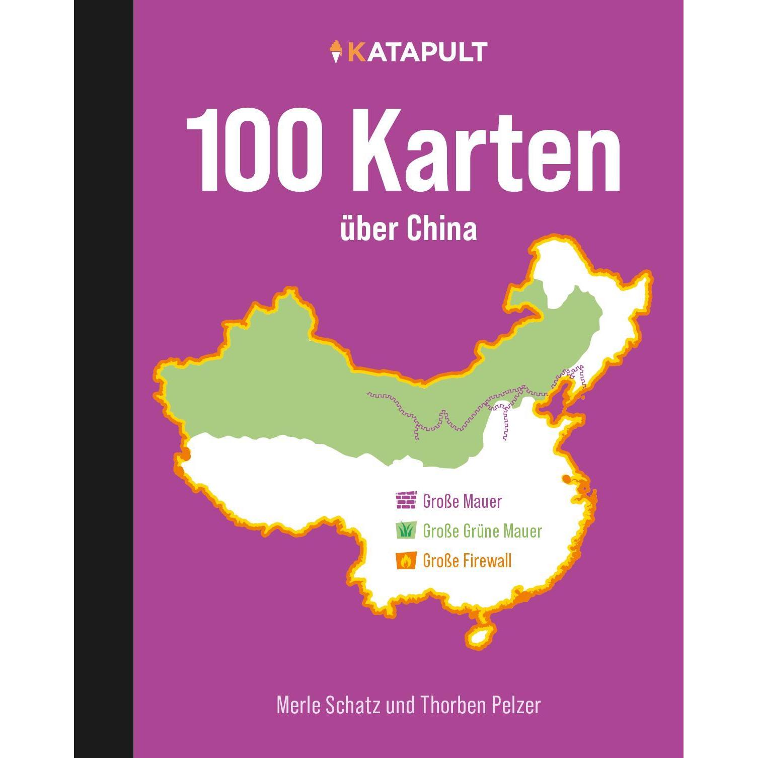 100 Karten über China, Sachbücher von Thorben Pelzer, Merle Schatz