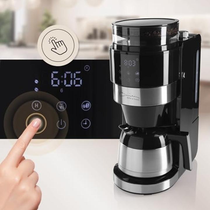 Produktbild Barista Kaffee & Technik Kaffeevollautomat mit integrierter Mühle, Timerfunktion und Touchdisplay