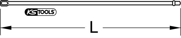 Produktbild KS Tools 1" Radiator-Nippelschlüssel