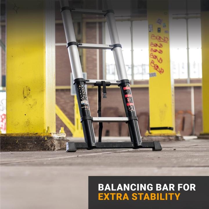 Actual product image Batavia Professional Telescopic Ladder 3.27m (Telescopic ladder, 327 cm)