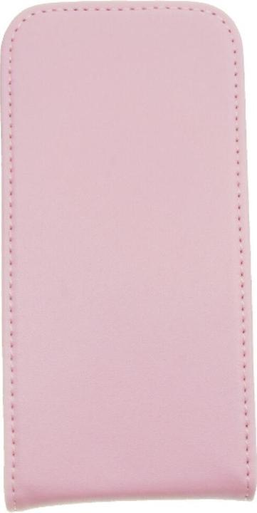 Produktbild OEM Slim leather Flip Case Galaxy S4 mini - Pink (Samsung Galaxy S4 Mini I9195, Samsung Galaxy S4 Zoom)