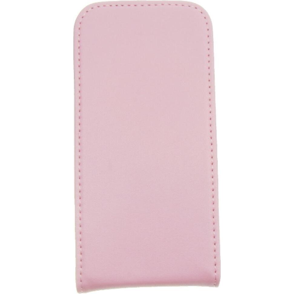 OEM Slim leather Flip Case Galaxy S4 mini - Pink (Samsung Galaxy S4 Zoom, Samsung Galaxy S4 Mini I9195), Smartphone Hüll...