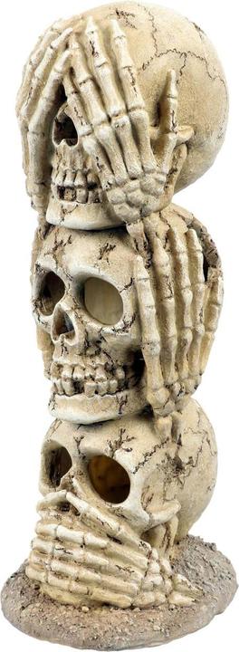 Actual product image EBI Aqua Della Hear, See and Speak/No Evil Skulls (Embellishment, other items)