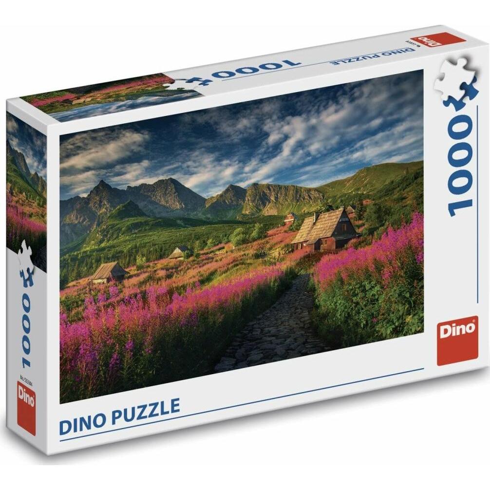Thumbnail - Dino Puzzle Gasienic Valley 1000 Teile (1000 Teile)