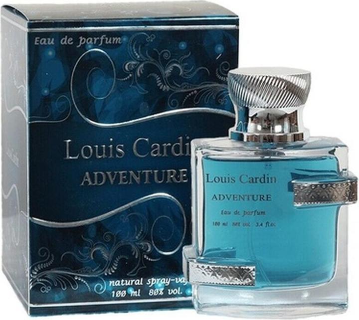 Actual product image Louis Cardin Adventure Eau De Parfum Spray 100ml (Eau de parfum, 100 ml)