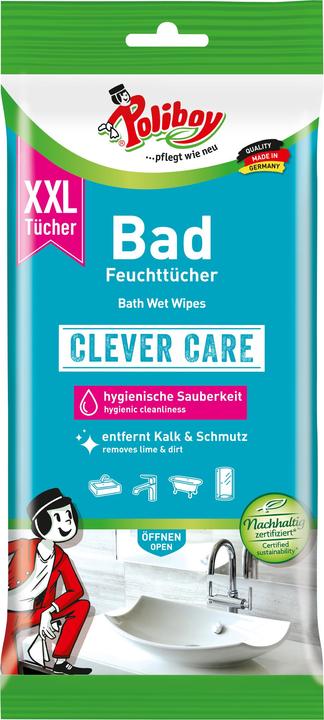 Produktbild Poliboy XXL Bad Feuchttcher, 24 Stck