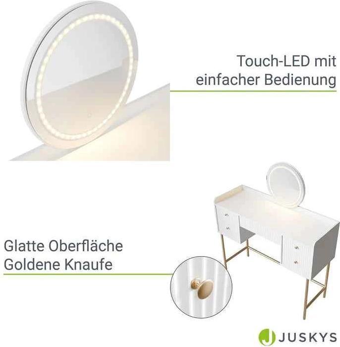 Image du produit Juskys Samira (115 x 40 x 137 cm)