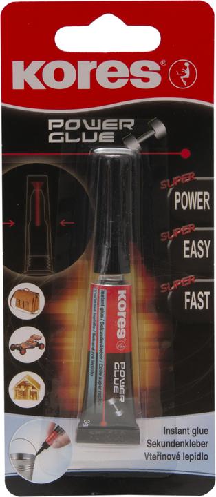 Kores Superglue "Power Glue (3 g, 1 ml)