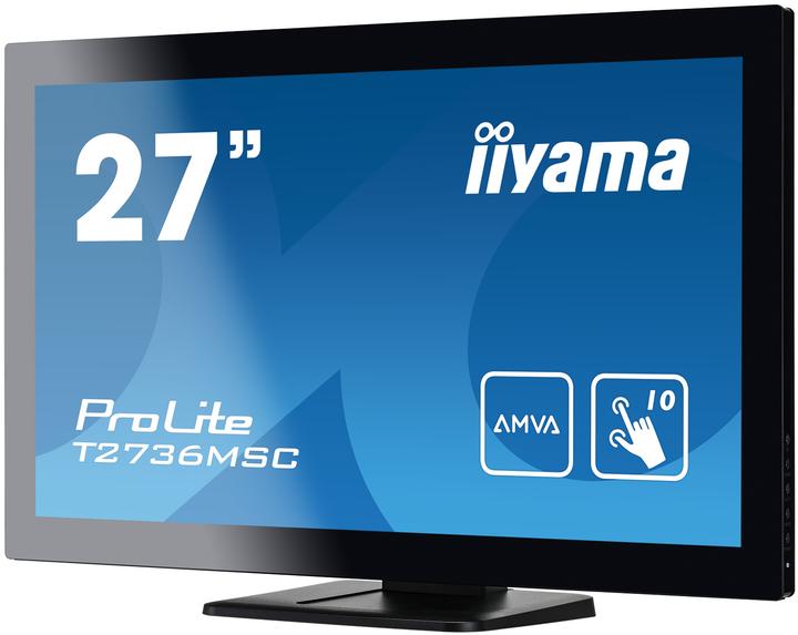 Produktbild iiyama ProLite T2736MSC-B1 Touch-Monitor (1920 x 1080 Pixel, 27")