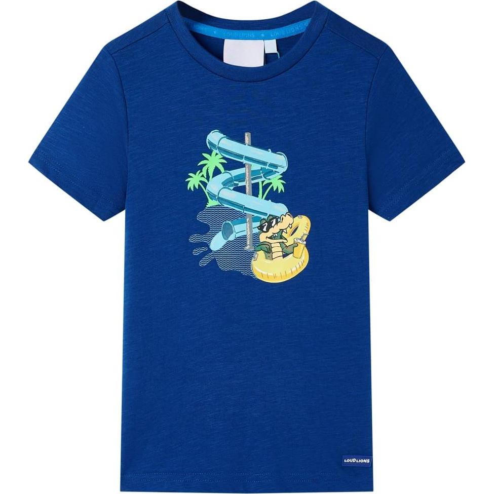 VidaXL, Jungen, Shirt, Jareb, Blau, (140)