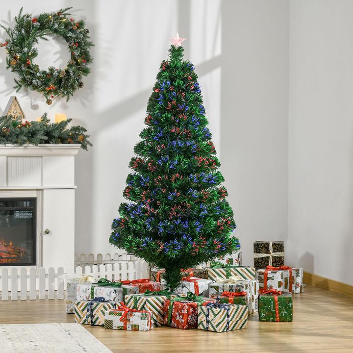 Produktbild Homcom Weihnachtsbaum inklusive Metallständer (150 cm)