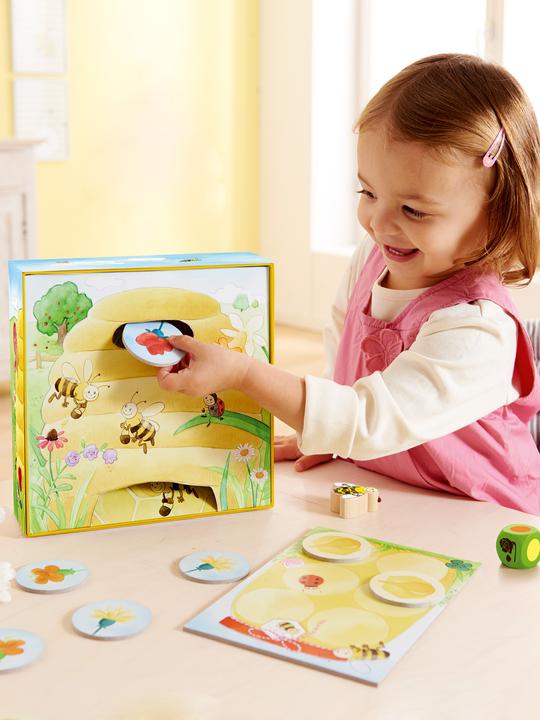 Actual product image Haba My first games - Hanni honey bee (Dutch, German, English, French, Italian, Spanish)