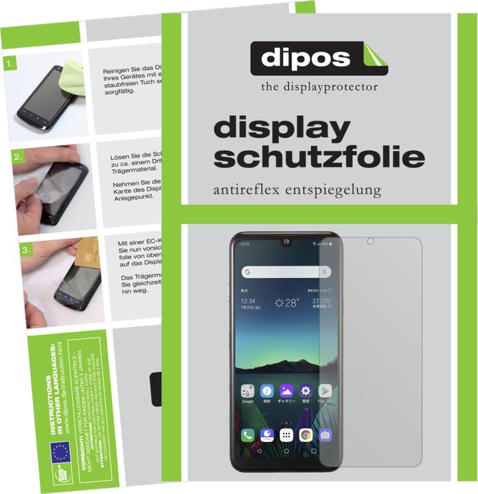 Produktbild Dipos Displayschutzfolie Antireflex (2 Stk., LG K50)