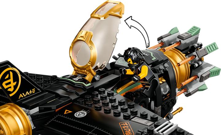 Image du produit LEGO Le jet multi-missiles (71736, LEGO Ninjago, LEGO difficiles à trouver)