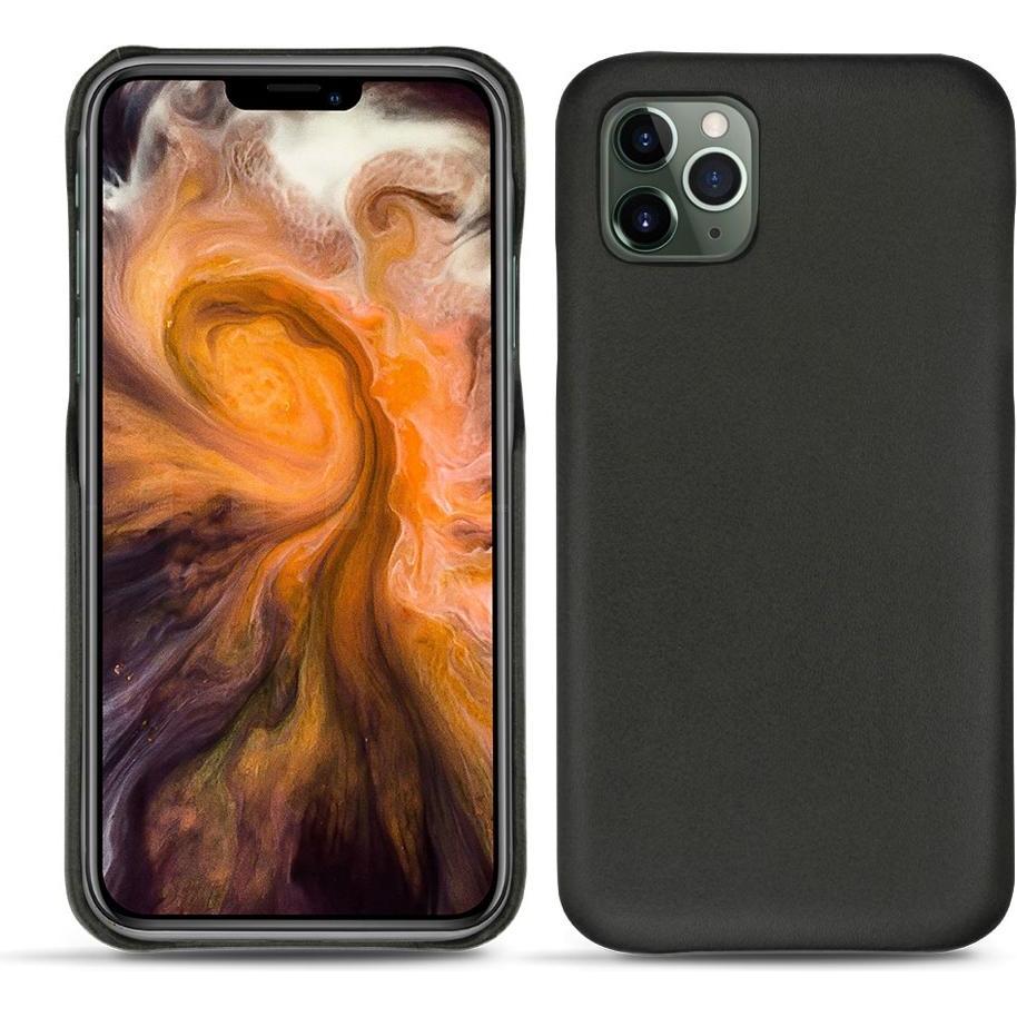 Noreve Lederschutzhülle (Apple iPhone 11 Pro Max), Smartphone Hülle, Schwarz