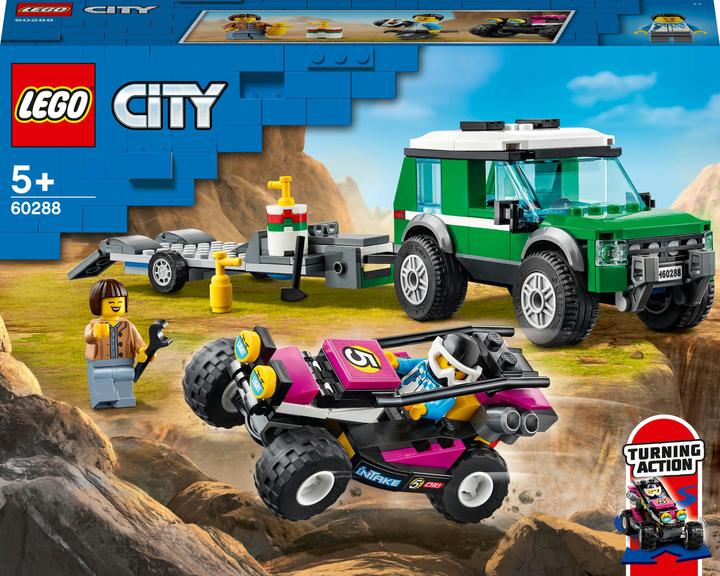Produktbild LEGO Rennbuggy-Transporter (60288, LEGO City)