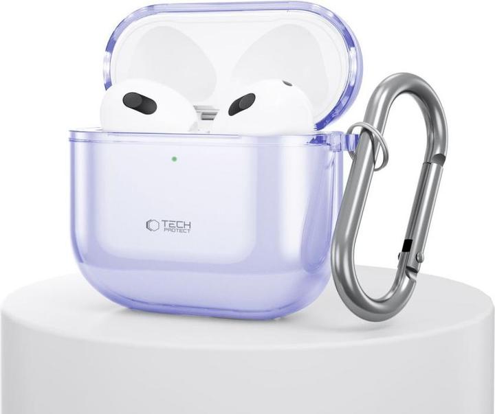 Image du produit Tech-Protect FlexAir Case for AirPods 4 - Purple (Manchon pour casque d'écoute)