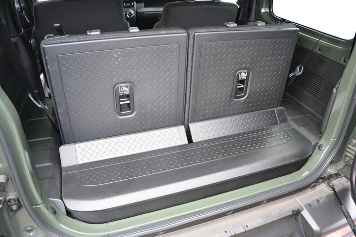 Actual product image ProPlus Boot pan for Suzuki Jimny from 2019 until today (raised loading area)