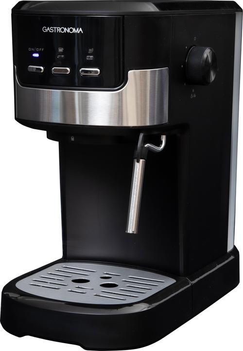 Produktbild Gastronoma -Kolbenmaschine - Espresso -Kaffeemaschine mit gemahlenen Bohnen und Milchfrother - 18110