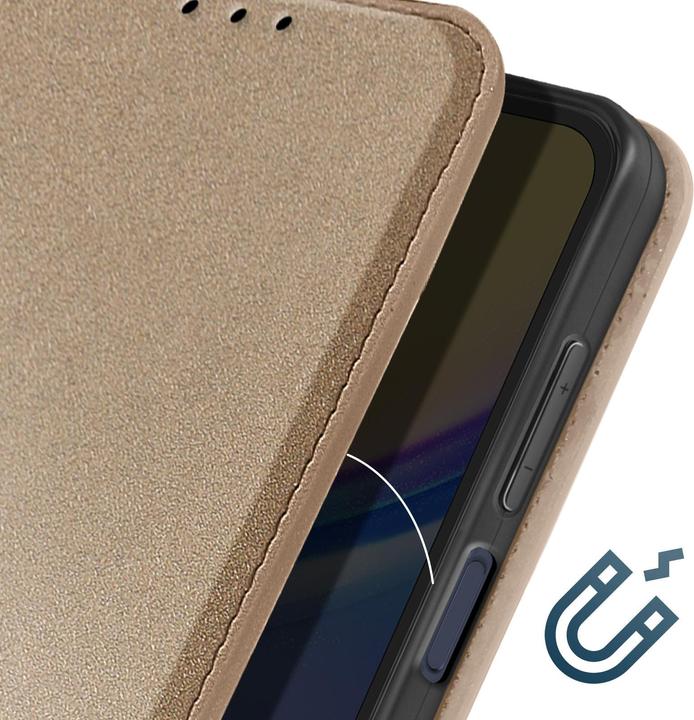 Actual product image Avizar Classic Edition, back cover with magnetic flap Series (Samsung Galaxy A15)