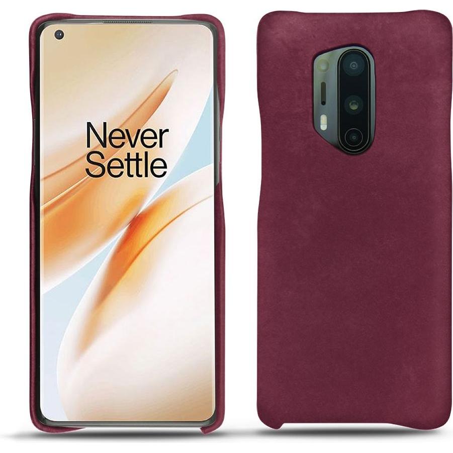 Noreve Lederschutzhülle (OnePlus 8 Pro), Smartphone Hülle, Violett