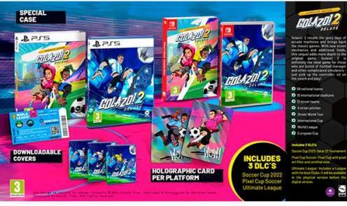 Image du produit Meridiem Games Golazo! 2 (édition de luxe) (Switch, Switch Lite, Switch OLED)