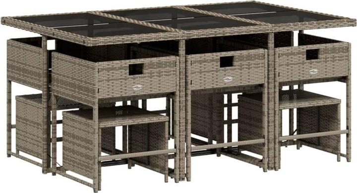 Actual product image vidaXL Garten Essgruppe (165 x 106 x 73 cm)