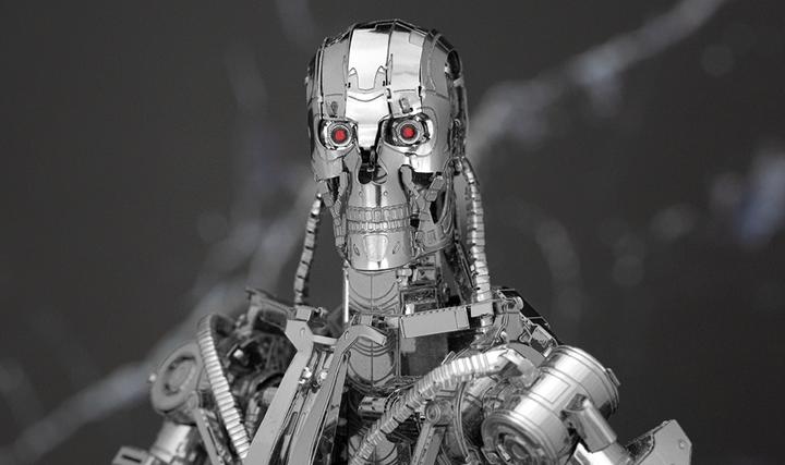 Actual product image Metal Earth Iconx Terminator - T-800 Endoskeleton