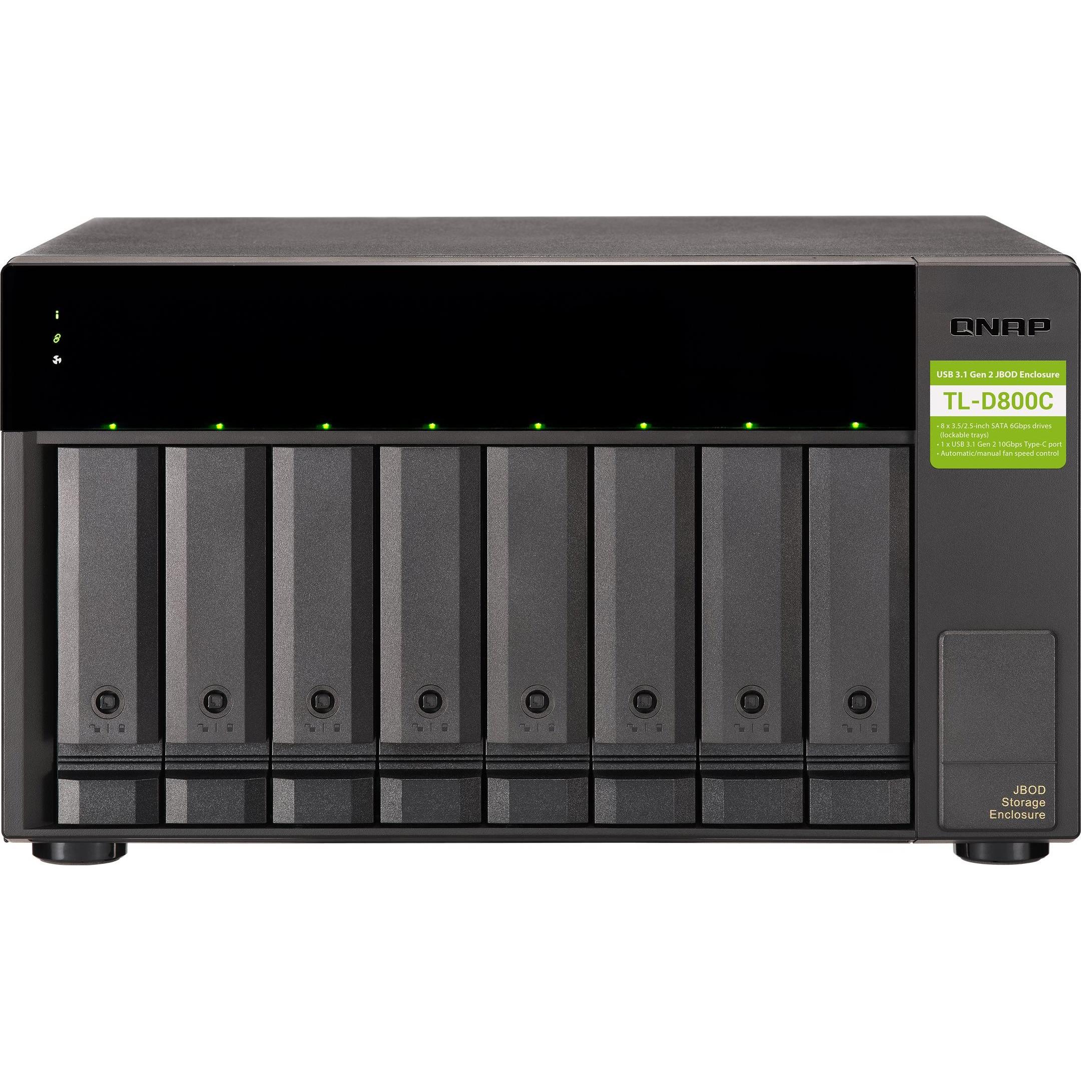 QNAP TL-D800C Expansion Unit, NAS Zubehör