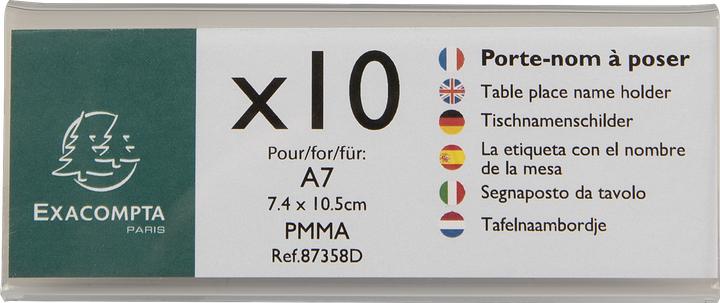 Produktbild Exacompta Tischprospektständer (A7, Quer)