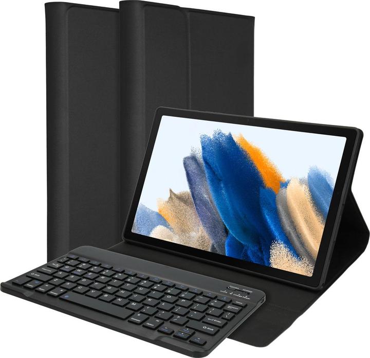 Accezz QWERTY Bluetooth Keyboard Bookcase Samsung Galaxy Tab A8 (Galaxy Tab A8)