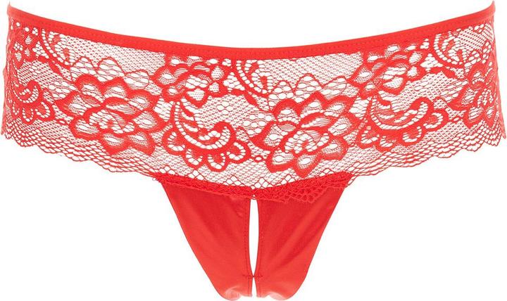 Actual product image René Rofé Lace briefs with open crotch (S, M)