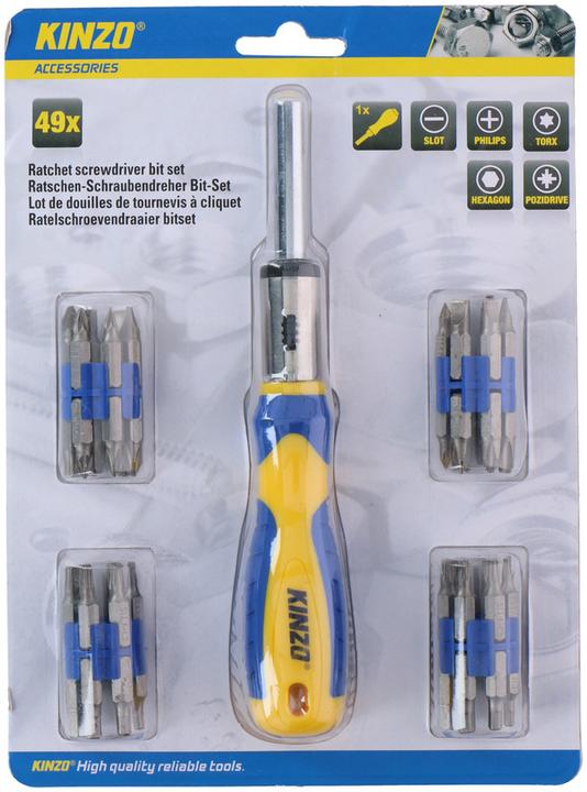 Immagine prodotto Kinzo Set di punte per cacciavite 49pc