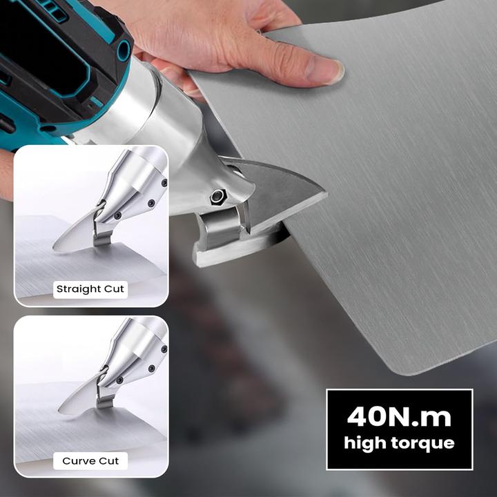 Produktbild Onevan Akku-Metallschere mit 2 Akkus