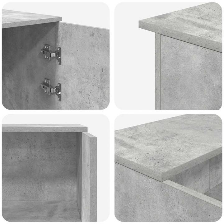 Immagine prodotto VidaXL Bancone reception grigio cemento 200x50x103,5 cm bancone reception in legno
