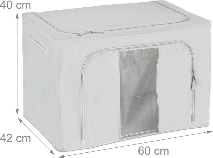 Immagine prodotto Relaxdays Set di borse portaoggetti (60 x 42 x 40 cm, 100 l)