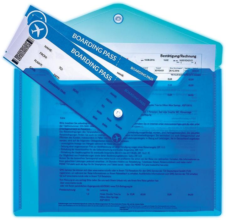 Actual product image HERMA Document pouch A5 (A5, 5 x)