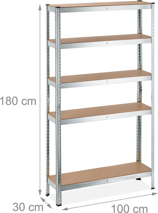 Immagine prodotto Relaxdays Scaffale resistente