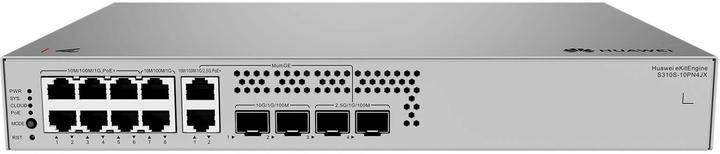 Productafbeelding Huawei Datacommunicatie S310S S310S-10PN4JX S310S-10PN4JX 8x10/100/1000BASE-T poorten 6xPoE+ 2x10/10 (10 ports)