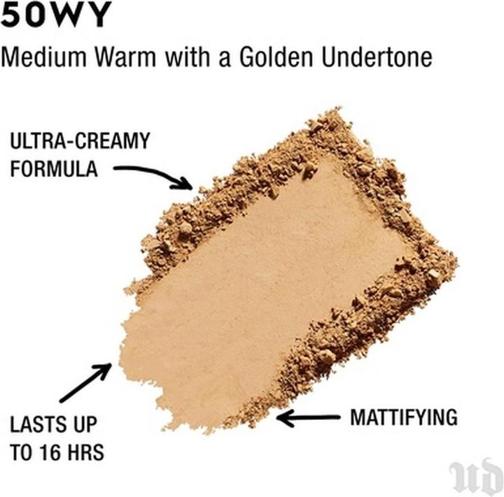 Productafbeelding Urban Decay Stay Naked The Fix Powder Foundation 50WY Medium 6g