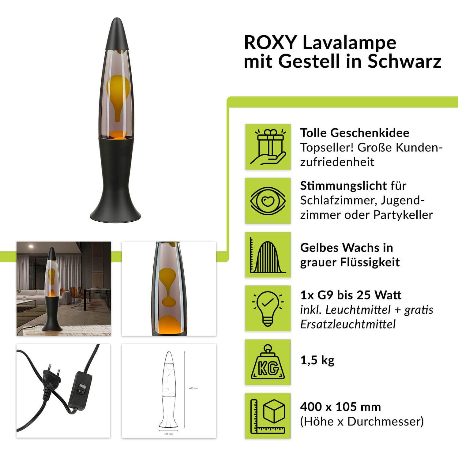 Thumbnail - Licht-Erlebnisse, Tischlampe, Roxy (G9)